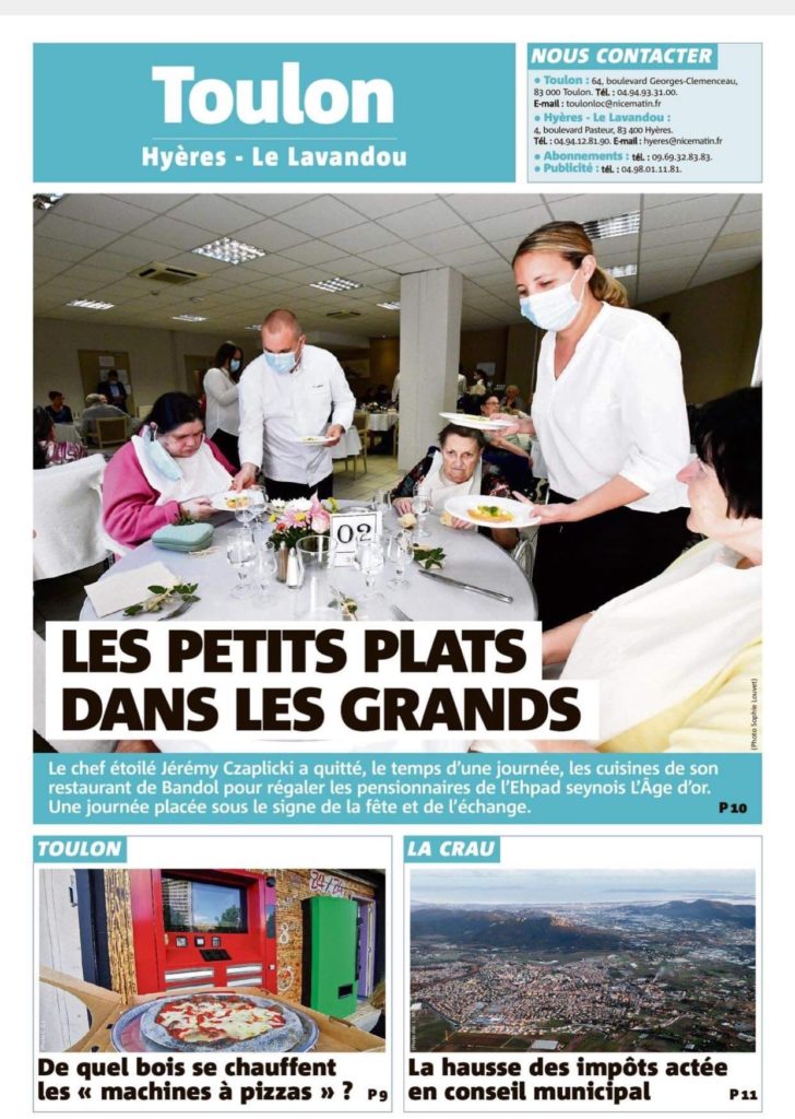 EHPAD AGE D OR CHEF ETOILE CZAPLICKI VAR MATIN EHPAD AGE D OR CHEF ETOILE CZAPLICKI VAR MATIN